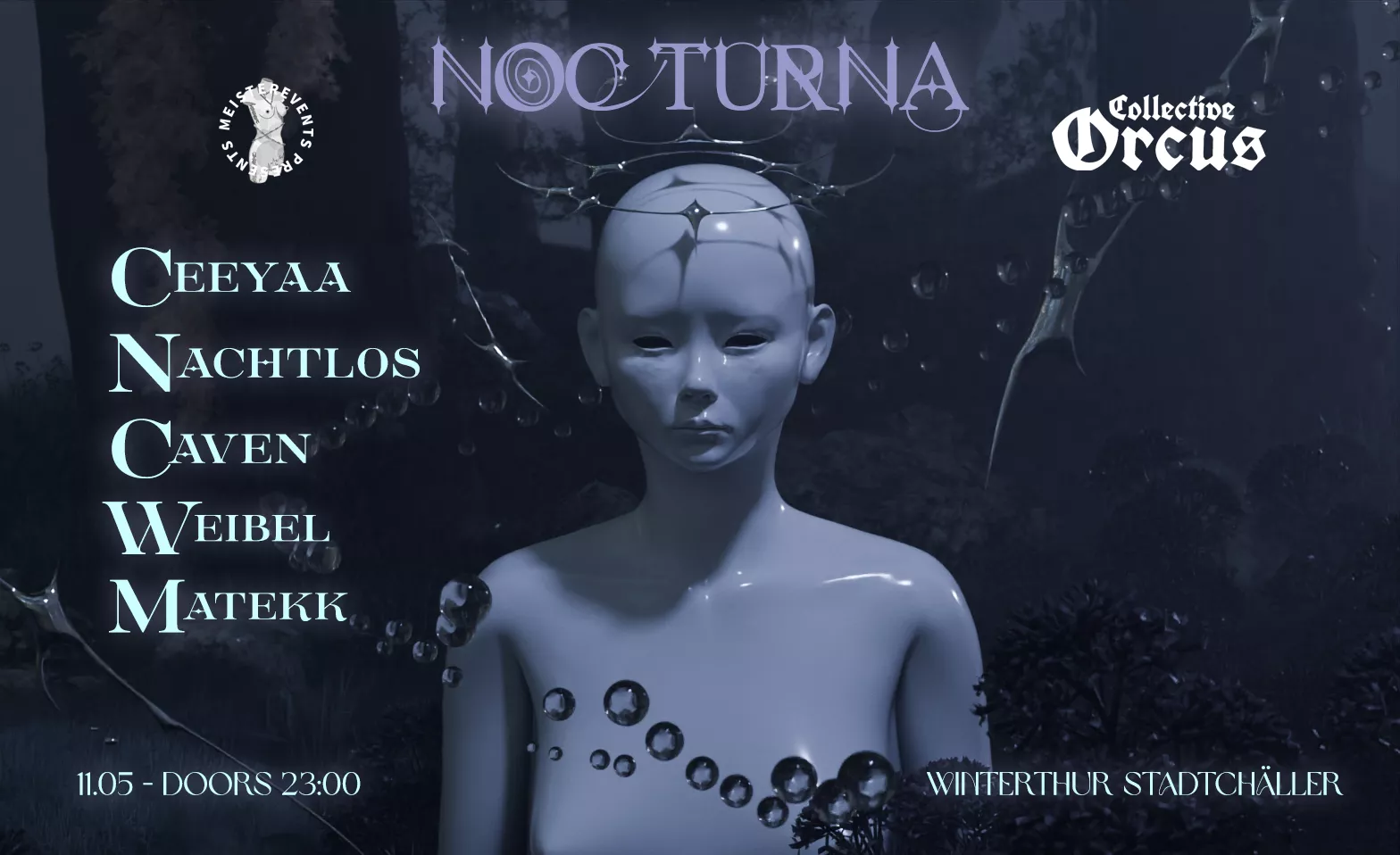 Event-Image for 'NOCTURNA by Meisterevents & Collective Orcus'