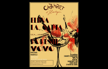 Event-Image for 'Cabaret d’Harlequin - 6TH ED. ELENA LA GATTA X KOKESHI MOMO'