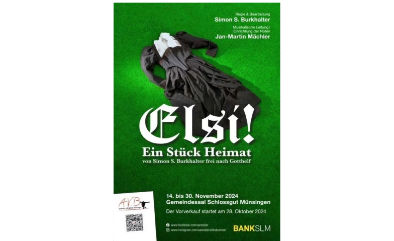 Event-Image for 'Elsi! ein Stück Heimat von Simon S. Burkhalter frei nach Got'