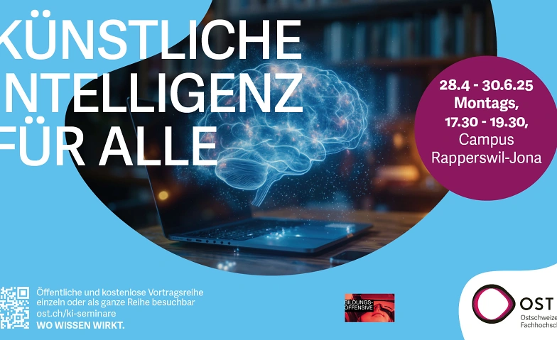 Event-Image for 'Seminarreihe: Künstliche Intelligenz (KI) für alle'