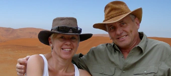 Organisateur de Foto-Show mit Signer-Reisen und Wine-Tasting von Cape-Wines