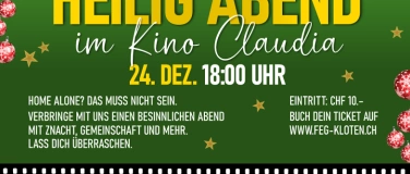 Event-Image for 'Heilig Abend im Kino Claudia'