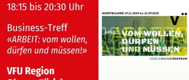 Event-Image for 'VFU Business-Treff Oberer Zürichsee, 21.11.2024'