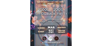 Event organiser of 2000-2010s - Throwback Party