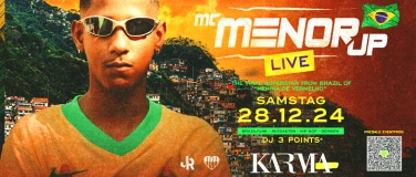 Event-Image for 'MC MENOR JP (BR) LIVE @ KARMA CLUB BERN'