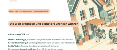 Event-Image for 'fairunterwegs-Talk: Reisen zum Glück oder bis zu den planeta'