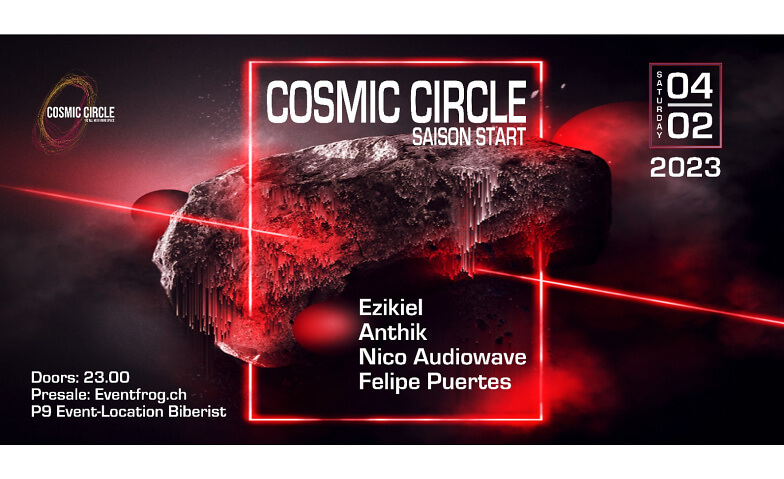 Cosmic Circle P9 Event-Location (Official), Fabrikstrasse 34, 4562 Biberist Tickets