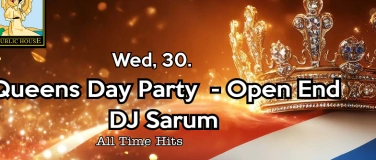 Event-Image for 'Queens Day Party - Open End + All you can eat Wednesday'