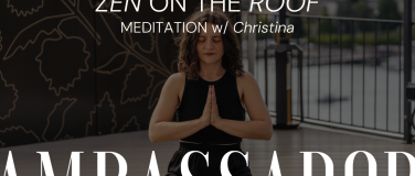 Event-Image for 'ZEN ON THE ROOF - Meditation w/ Christina -27/07/2024'