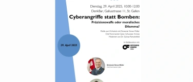 Event-Image for 'Cyberangriffe: Präzisionswaffe oder moralisches Dilemma?'