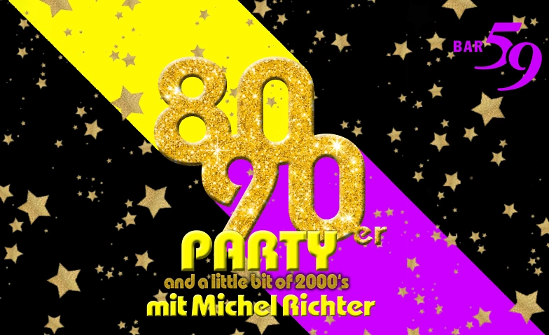 Event-Image for 'B59 80's & 90's Party w/ Michel Richter'