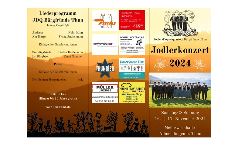 Event-Image for 'Jodlerkonzert 2024'