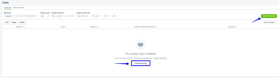 Access key 6