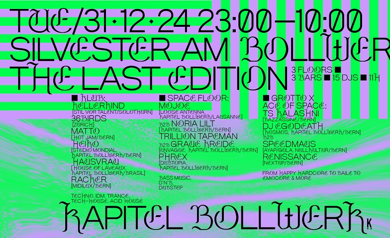 Event-Image for 'Silvester am Bollwerk:  3 Floors – 3 Bars – 15 DJs - 11h'