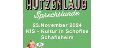 Event-Image for 'Barbara Hutzenlaub mit ihrem neuen Programm Sprechstunde'