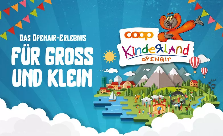 Coop Kinderland Openair 2024 Glarus Zaunplatz, Zaunplatz, 8750 Glarus Tickets