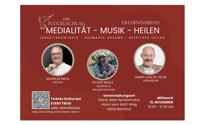 Event-Image for 'Ein Abend der Medialität und des geistigen Heilen'