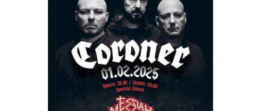 Event-Image for 'CORONER (Special Guest: Messiah)'