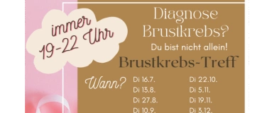 Event-Image for 'Diagnose Brustkrebs? Du bist nicht allein!'