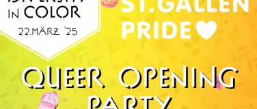 Event-Image for 'Queer Opening Party -  St. Gallen Pride 2025'