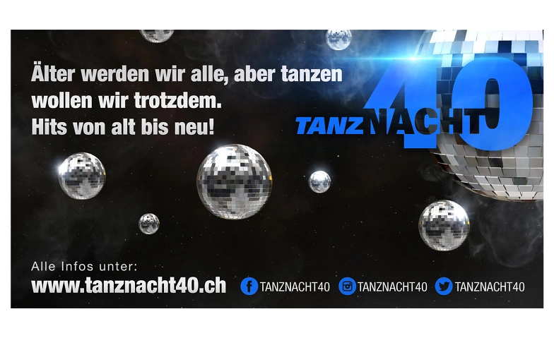 Event-Image for 'Tanznacht40'