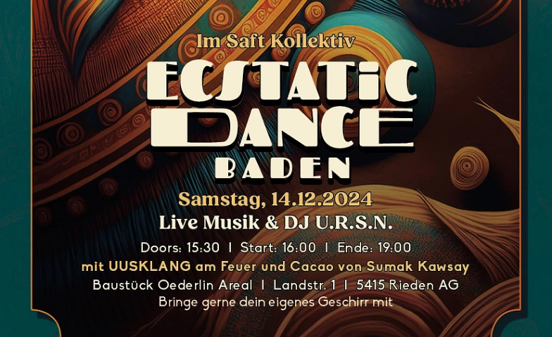 Ecstatic Dance Baden ${singleEventLocation} Tickets