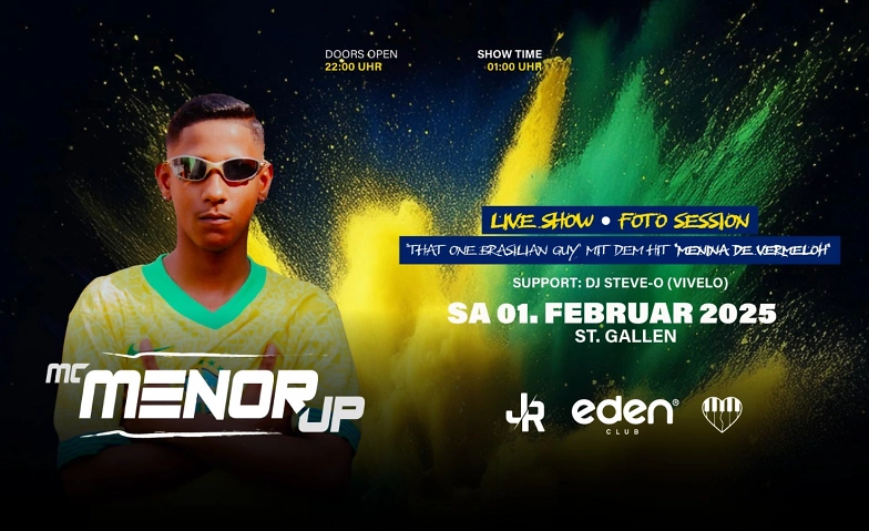 Event-Image for 'EDEN Club Präsentiert: MC Menor JP'