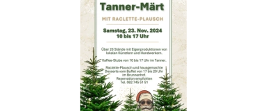 Event-Image for 'Tanner-Märt mit Raclette-Plausch'