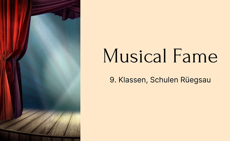 Event-Image for 'Musical Fame'