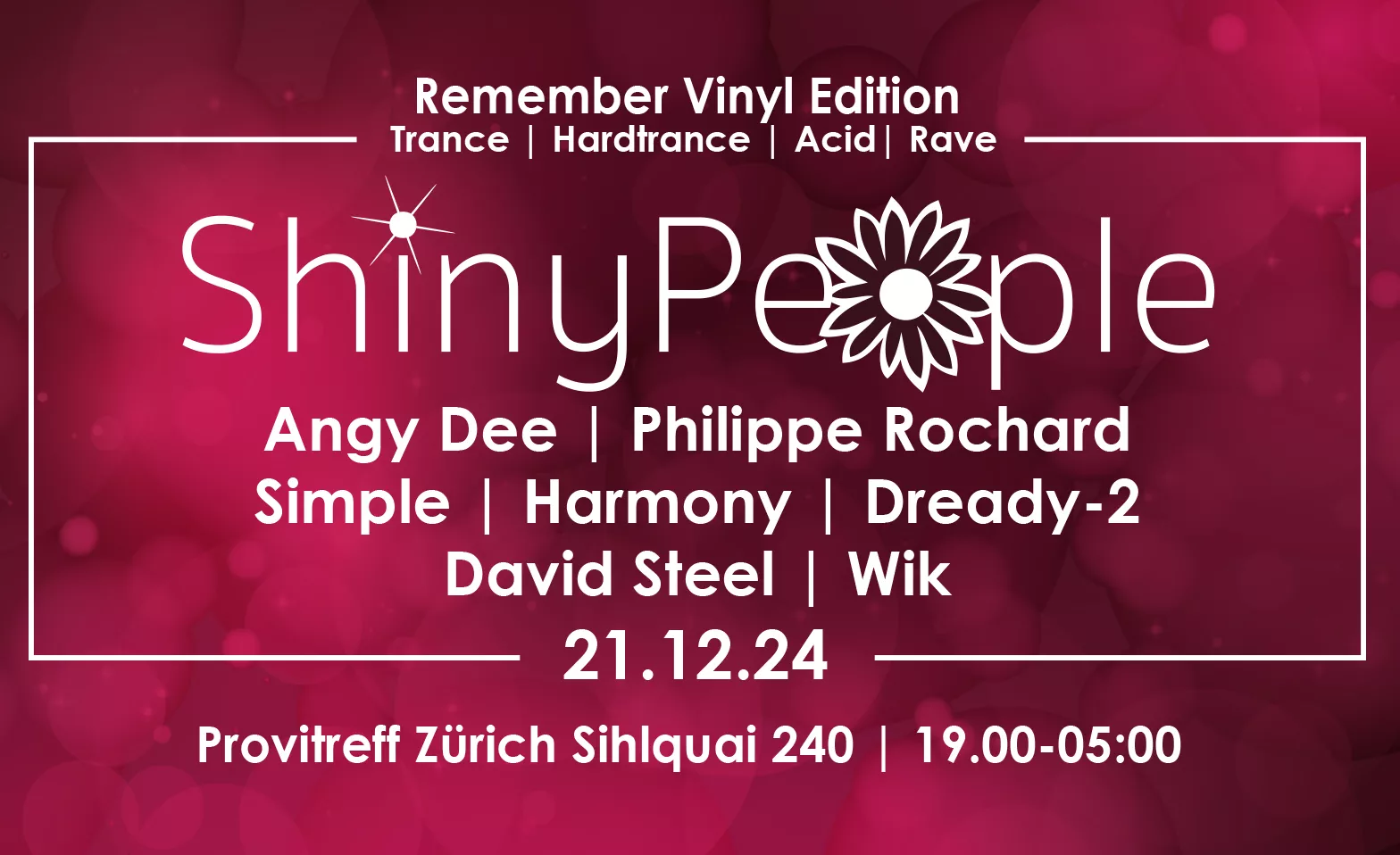 Event-Image for 'ShinyPeople Remember Vinyl Edition'