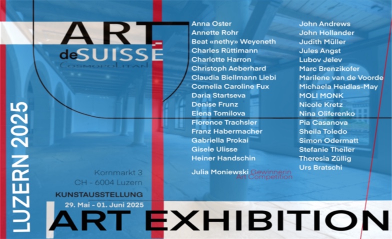 Event-Image for 'Gruppenausstellung ARTdeSUISSE Luzern – Frühlingsausgabe 202'