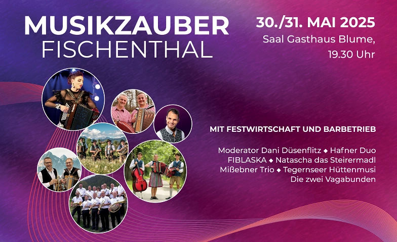 Event-Image for 'Musikzauber Fischenthal 2025'