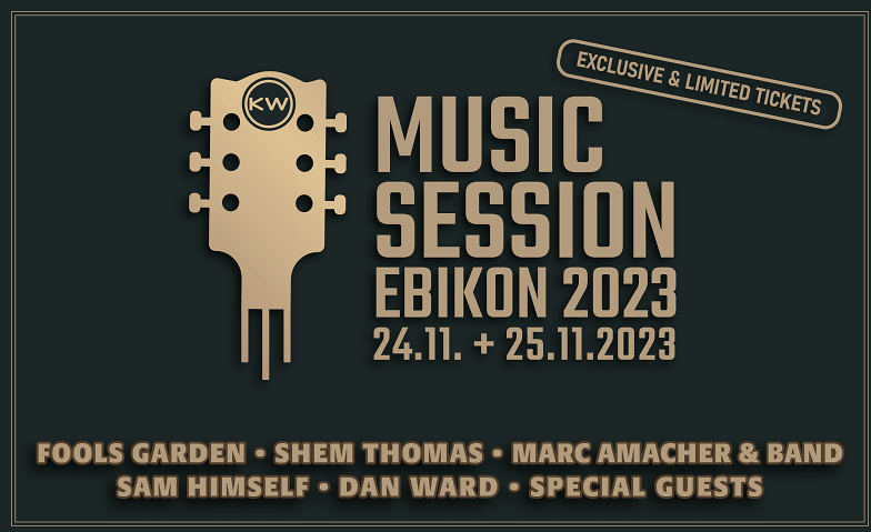 Music Session Ebikon mit Fools Garden, Marc Amacher u.v.a. Pfarreiheim Ebikon, Dorfstrasse 7, 6030 Ebikon Billets