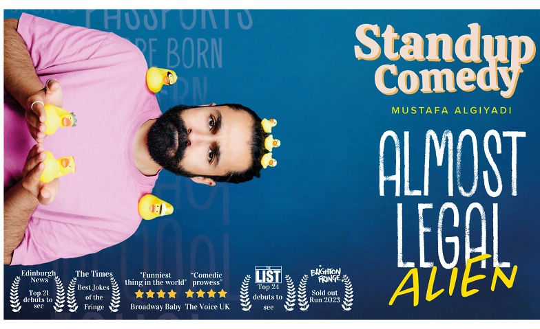 Event-Image for 'English Stand Up Comedy •  Almost Legal Alien •  Bern'