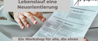 Event-Image for 'So ermöglicht dir dein Lebenslauf eine Neuorientierung'