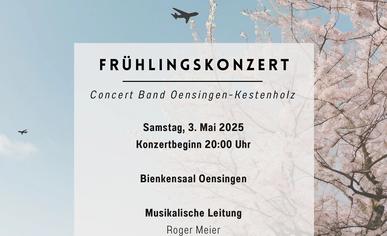 Event-Image for 'Frühjahrskonzert 2025 / Concert Band Oensingen-Kestenholz'