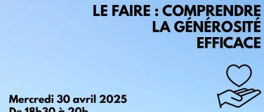 Event-Image for 'Faire le bien mais bien le faire : la générosité efficace'