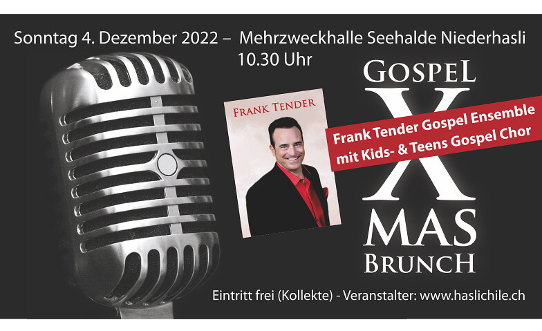 Gospel X-mas Konzert mit Brunch (kostenlos, Kollekte) Mehrzweckhalle Seehalde Niederhasli, Seefeldstrasse 8, 8155 Niederhasli Tickets
