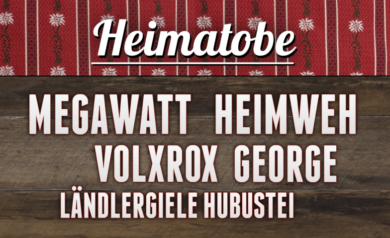 Heimatobe Grenchen Neumattstrasse, Neumattstrasse, 2540 Grenchen Tickets