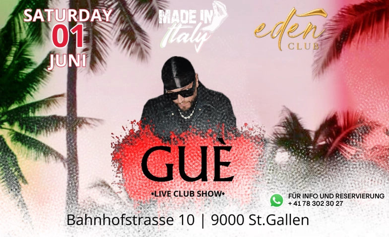 Event-Image for 'Made In Italy Clubshow Gue'