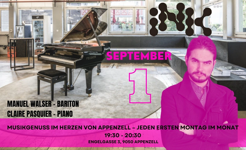 Wunschprogramm mit Manuel Walser &amp; Claire Pasquier im INK ${singleEventLocation} Tickets