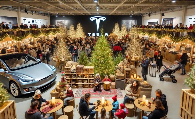 Winter Holiday Market au Tesla Store de Lausanne Le Flon ${singleEventLocation} Tickets