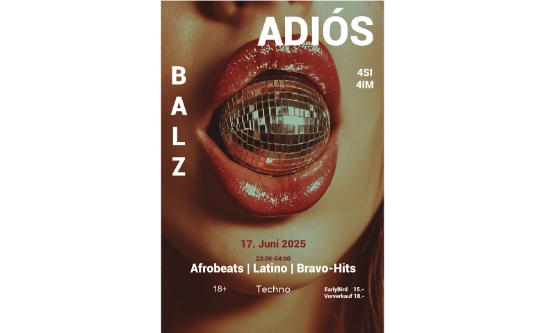 Event-Image for 'Adiós'