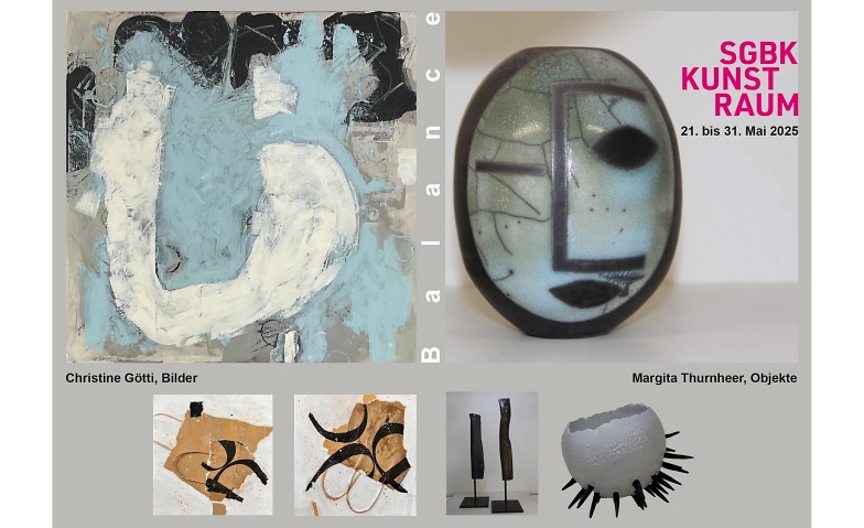 Event-Image for 'Ausstellung «Balance» - Bilder und Keramik-Objekte'