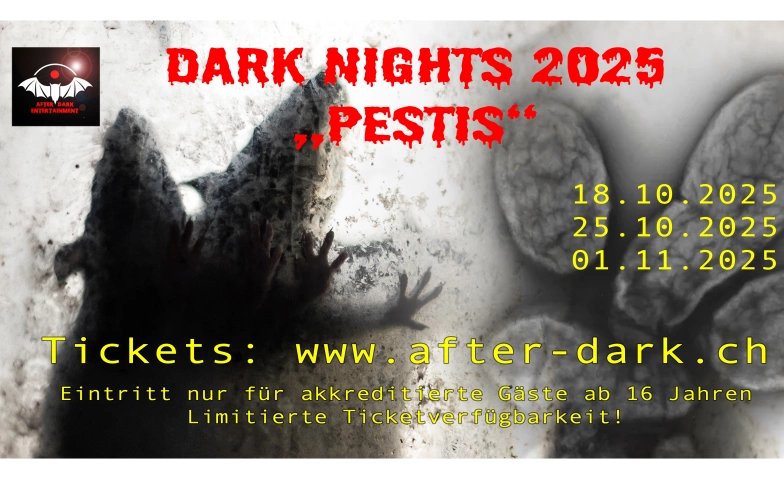 Dark Nights 2025 &quot;PESTIS&quot; ${singleEventLocation} Billets