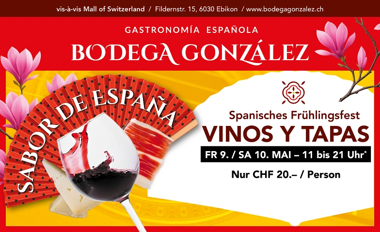 Event-Image for 'Spanisches Frühlingsfest VINOS Y TAPAS / Weindegustation'