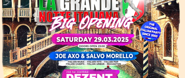 Event-Image for 'La Grande Notte Italiana Big Opening @ Dezent St. Gallen'