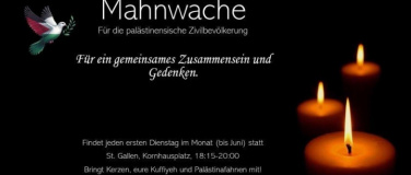 Event-Image for 'Mahnwache: Für die palästinensische Bevölkerung'