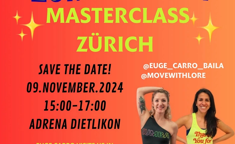 Event-Image for 'Zumba Party with Euge Carro & Lore Rojas & more'