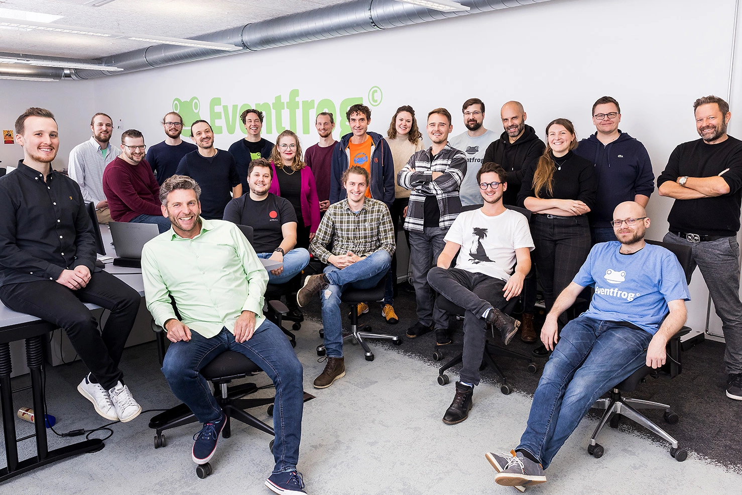 Gesamtes Eventfrog Team
